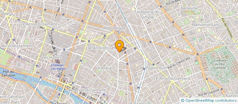 localisation de l'entreprise GENMOUV à PARIS