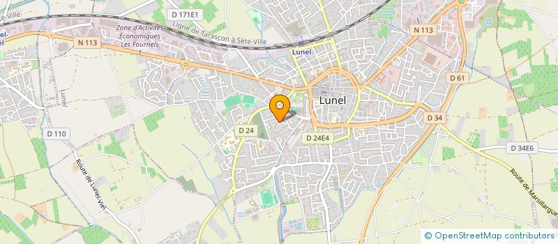 localisation de l'entreprise GENNA AUTO 34  LUNEL