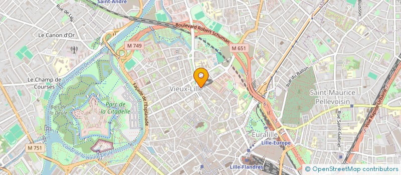 localisation de l'entreprise GENNARINO à LILLE