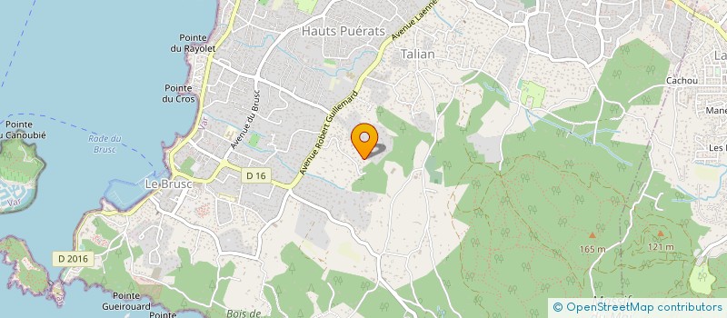 localisation de l'entreprise GENNARO CORPORATION INTERNATIONAL à SIX-FOURS-LES-PLAGES