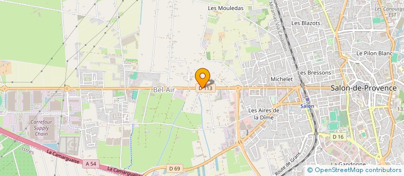 localisation de l'entreprise GENNARO IMMOBILIER  SALON-DE-PROVENCE