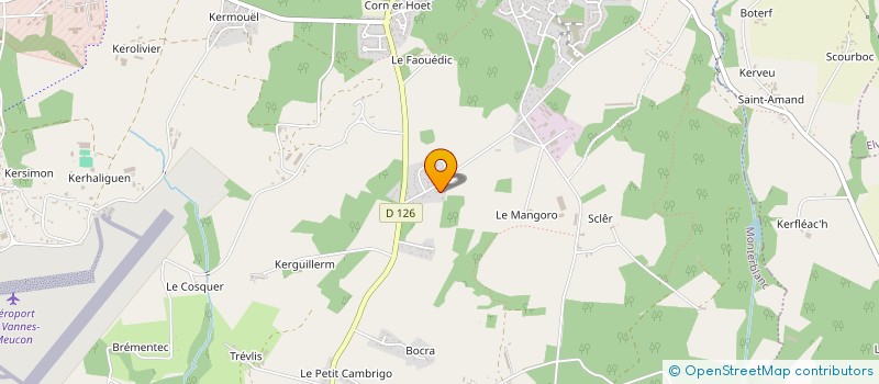 localisation de l'entreprise GENNAS  MONTERBLANC