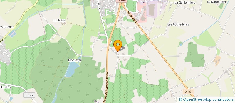 localisation de l'entreprise GENNES AVENTURES  GENNES-VAL-DE-LOIRE