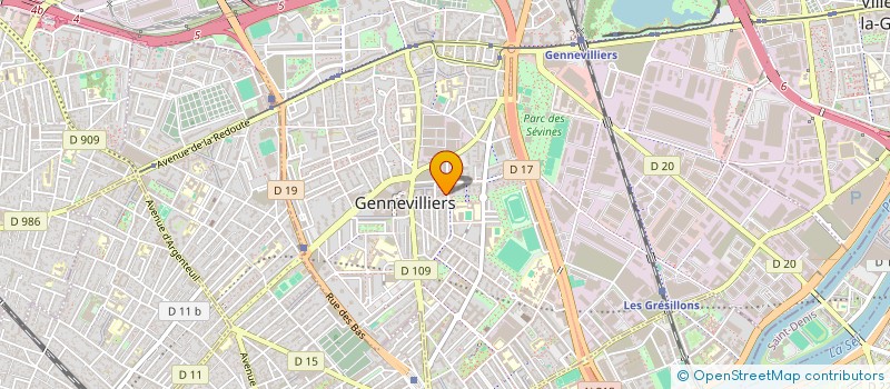 localisation de l'entreprise GENNEVILLIERS FITNESS SPORT à GENNEVILLIERS