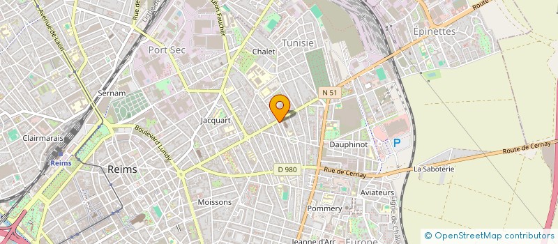 localisation de l'entreprise GENOKA SERVICES  REIMS