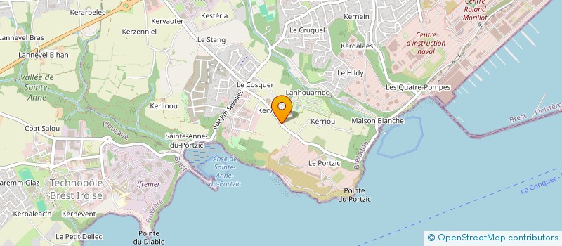 localisation de l'entreprise GENOKAN à BREST