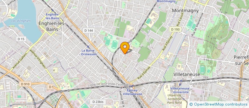 localisation de l'entreprise GENOM RECORDS  DEUIL-LA-BARRE