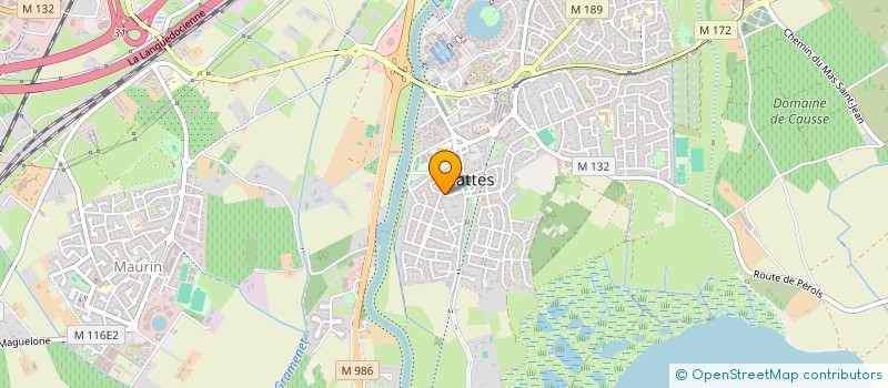 localisation de l'entreprise GENOMA  LATTES