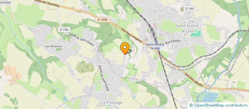 localisation de l'entreprise GENOP  SAINT-ANDRE-LE-GAZ