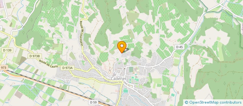 localisation de l'entreprise GENOPE  CADENET