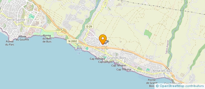 localisation de l'entreprise GENOPSYS à SAINT-PIERRE