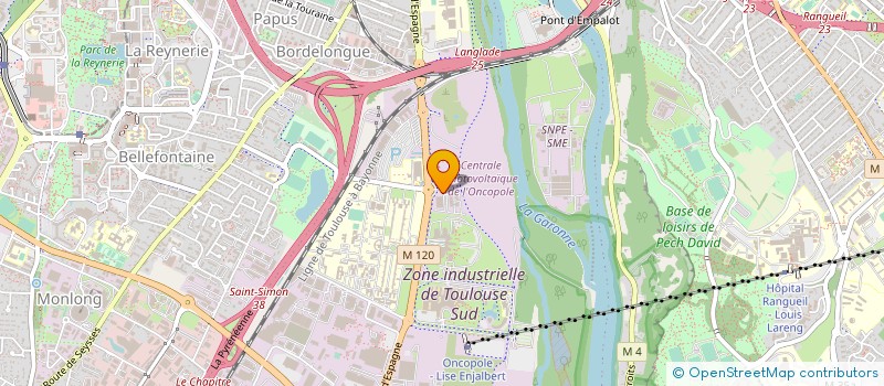 localisation de l'entreprise GENOSKIN à TOULOUSE