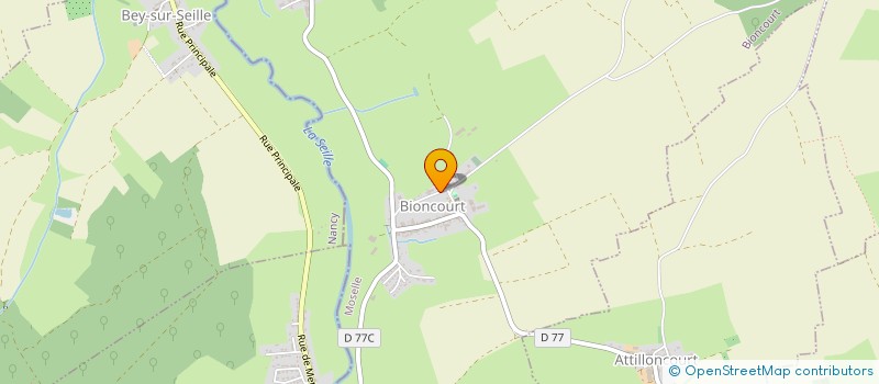 localisation de l'entreprise GENOTORREILLES  BIONCOURT
