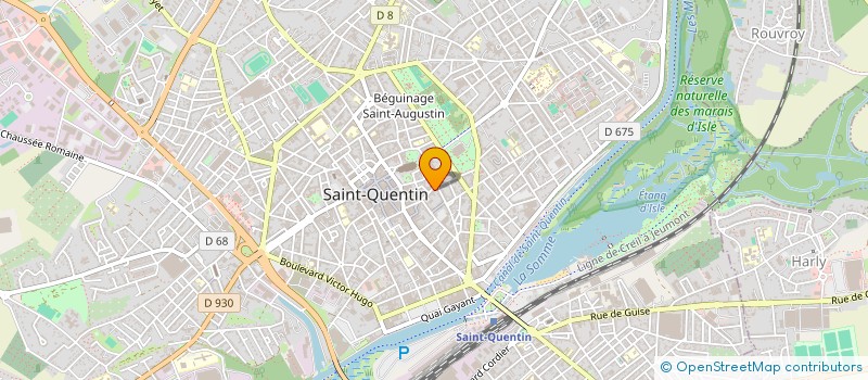 localisation de l'entreprise GENOUD GEISER ANTHONY E à SAINT-QUENTIN