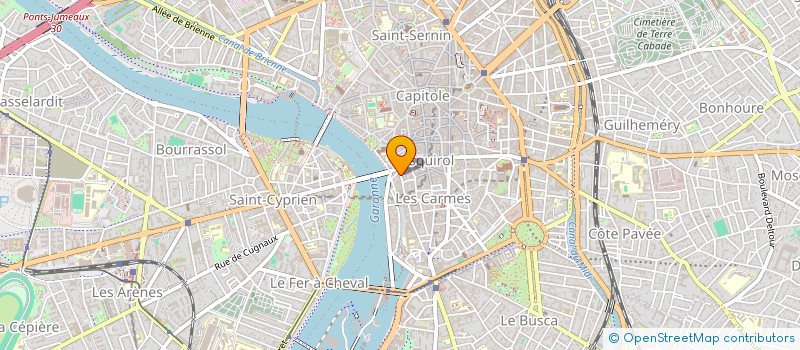 localisation de l'entreprise GENOUX à TOULOUSE