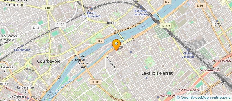 localisation de l'entreprise GENPARTS FRANCE à LEVALLOIS-PERRET