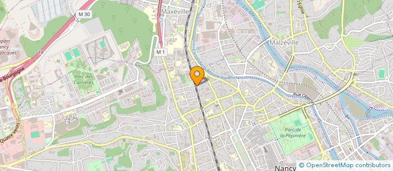 localisation de l'entreprise GENPOL  NANCY