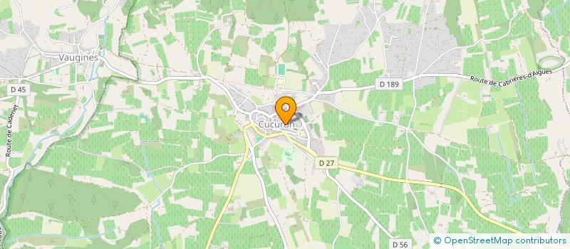 localisation de l'entreprise GENS DE TERRAIN  CUCURON