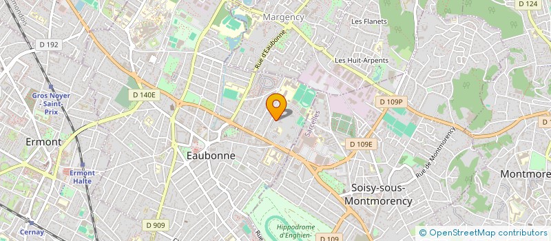 localisation de l'entreprise GENS EUROPEENNE EQUESTRE à EAUBONNE