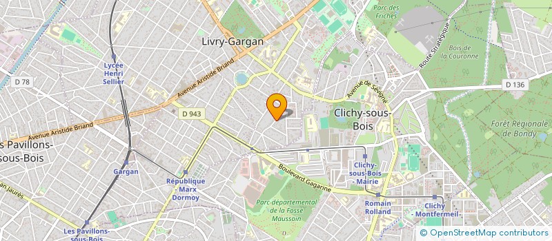 localisation de l'entreprise GENSHI à LIVRY-GARGAN