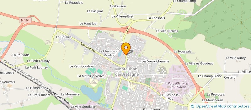 localisation de l'entreprise GENSHWENN  MEDREAC