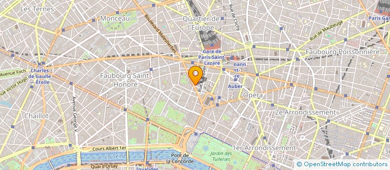 localisation de l'entreprise GENSLER INTERNATIONAL FRANCE  PARIS