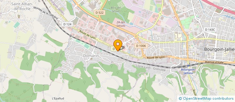 localisation de l'entreprise GENTAZ TRAITEUR  DOMARIN