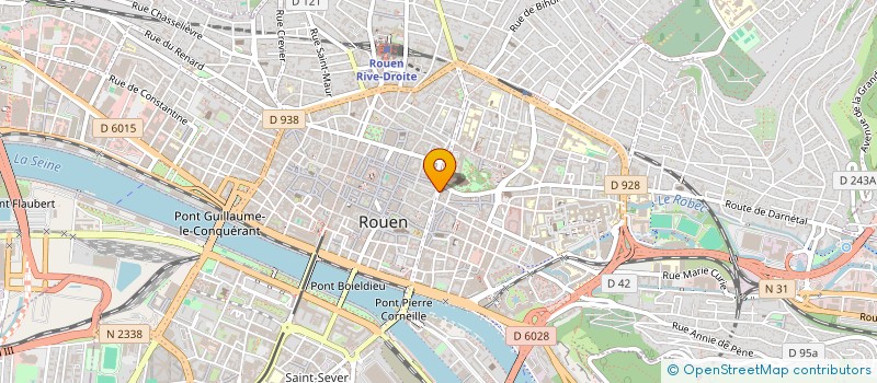 localisation de l'entreprise GENTELMAN HAIR  ROUEN