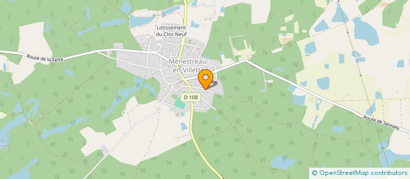 localisation de l'entreprise GENTER GEOTHERMAL à MENESTREAU-EN-VILLETTE
