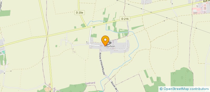 localisation de l'entreprise GENTI à COUTEVROULT