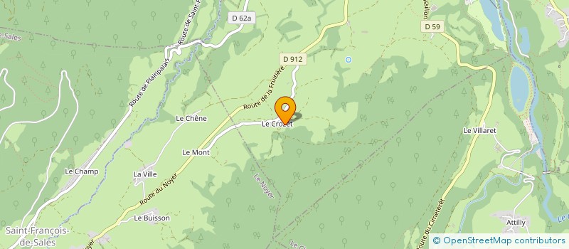 localisation de l'entreprise GENTIANE SERVICES  AILLON-LE-JEUNE