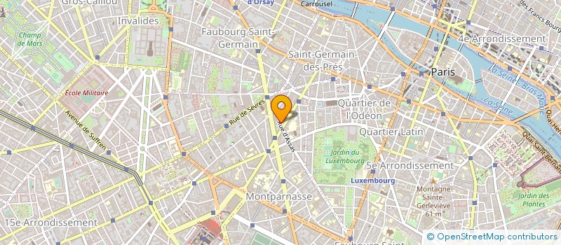 localisation de l'entreprise GENTIL GEEK à PARIS