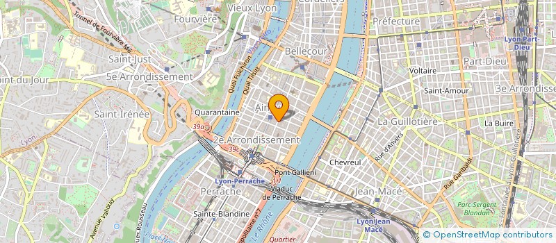 localisation de l'entreprise GENTIL HOME SA à LYON