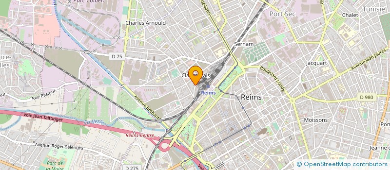 localisation de l'entreprise GENTILHOMME RESSOURCES HUMAINES à REIMS