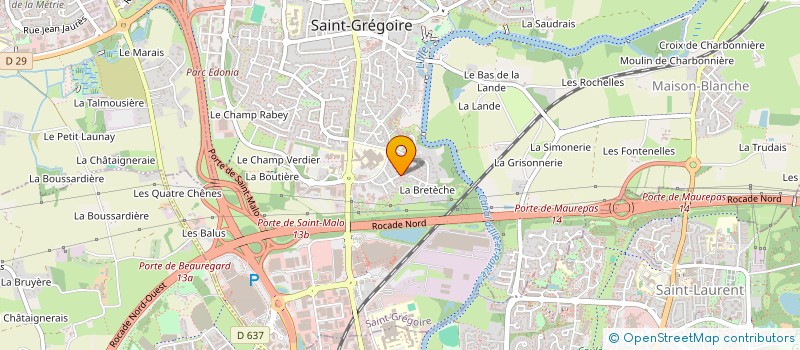 localisation de l'entreprise GENTILI DE FERRYVILLE  SAINT-GREGOIRE