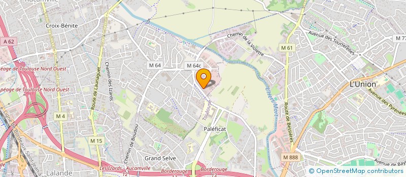 localisation de l'entreprise GENTILIN SPORTING CLUB  LAUNAGUET