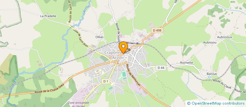 localisation de l'entreprise GENTLE AND COOL  LE PUY-EN-VELAY
