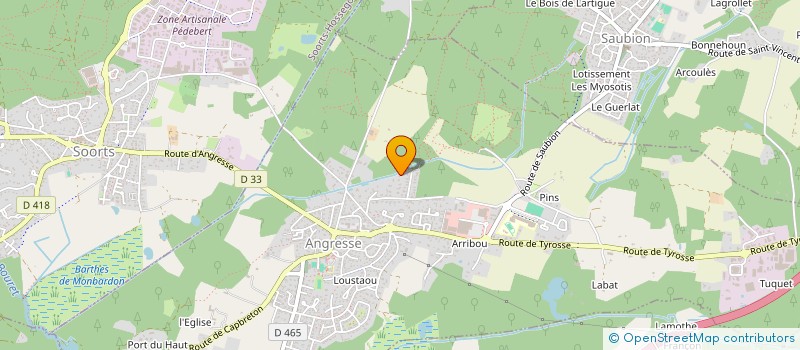 localisation de l'entreprise GENTLE W  ANGRESSE