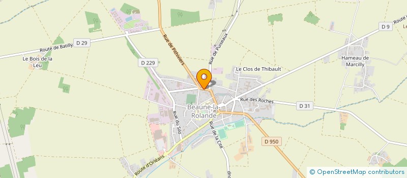 localisation de l'entreprise GENTLEMAN & CO à BEAUNE-LA-ROLANDE
