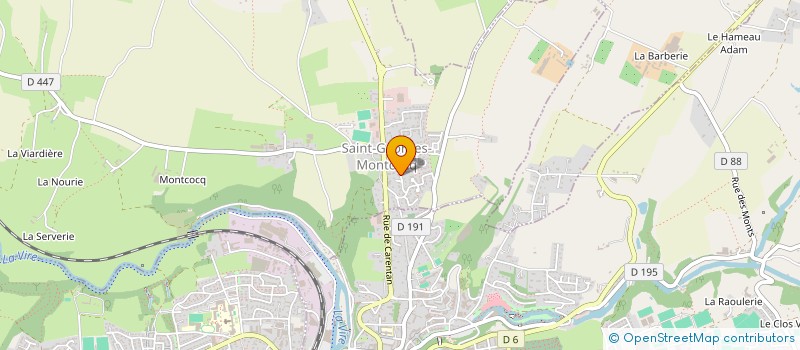 localisation de l'entreprise GENTLEMAN CROONER  SAINT-GEORGES-MONTCOCQ