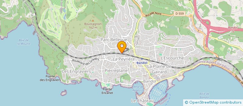 localisation de l'entreprise GENTLEMAN DRIVERS COMPETITION à BANDOL