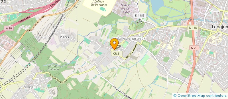 localisation de l'entreprise GENTLEMEN BARBER 91  SAULX-LES-CHARTREUX