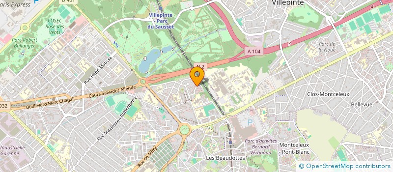 localisation de l'entreprise GENTLEMEN DECORATEURS à AULNAY-SOUS-BOIS