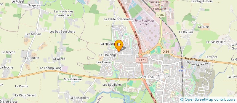 localisation de l'entreprise GENTLEMEN DRIVER ORGANISATION  VERN-SUR-SEICHE