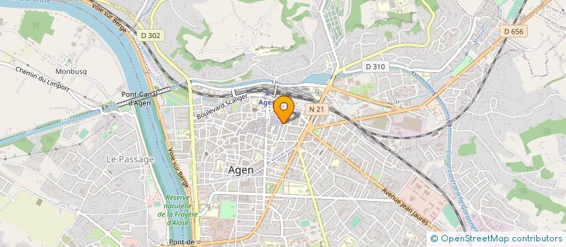 localisation de l'entreprise GENTLEMEN HANGERS  AGEN