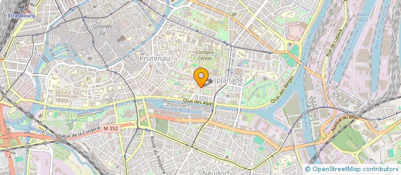 localisation de l'entreprise GENTLEMEN & ID à STRASBOURG
