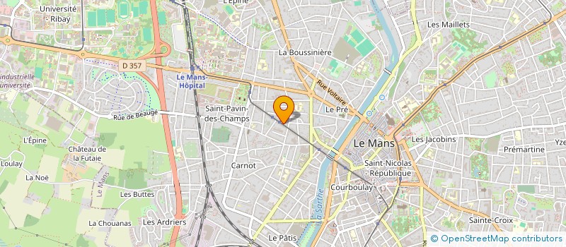 localisation de l'entreprise GENTLEMENCLOVER à LE MANS