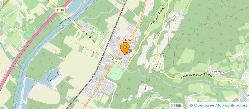 localisation de l'entreprise GENTONS & CO  THEYS