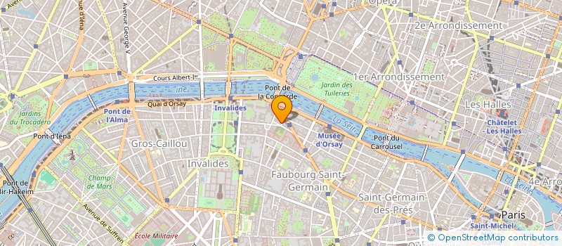 localisation de l'entreprise GENUINE - AVOCAT  PARIS