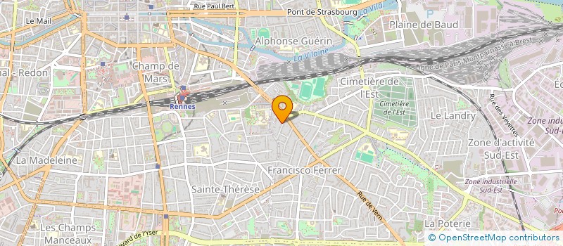 localisation de l'entreprise GENUINE WINES  RENNES